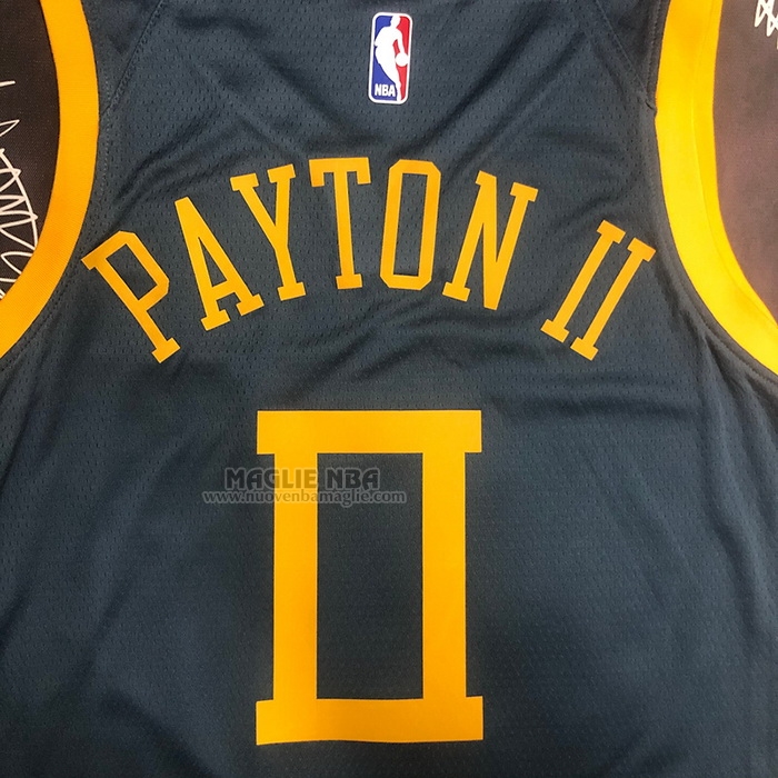 Maglia
 Gary Payton II NO 0 Golden State Warriors Citta
 2018-19 Blu

